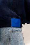 Analogy Zip Hoodie 2.0 Blue Navy "Is it worthing?" analogystudios