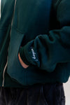 Analogy Zip Hoodie 2.0 Green "Is it worthing?" analogystudios