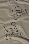 Analogy Cream Tee "What if it works?" analogystudios