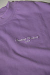 Analogy Lilac Tee "What if it works?"