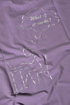 Analogy Lilac Tee "What if it works?"