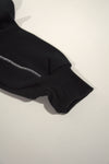 Analogy Black Embroidery Hoodie