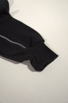 Analogy Black Embroidery Hoodie analogystudios