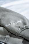 Analogy Grey Zip Hoodie "How is it going?" analogystudios