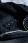 Analogy Black Zip Hoodie "How is it going?"