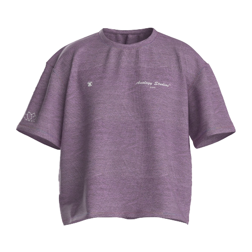Analogy Lilac Tee "What if it works?"