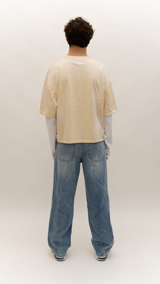 Analogy Sand Longsleeve "Is it worthing?"