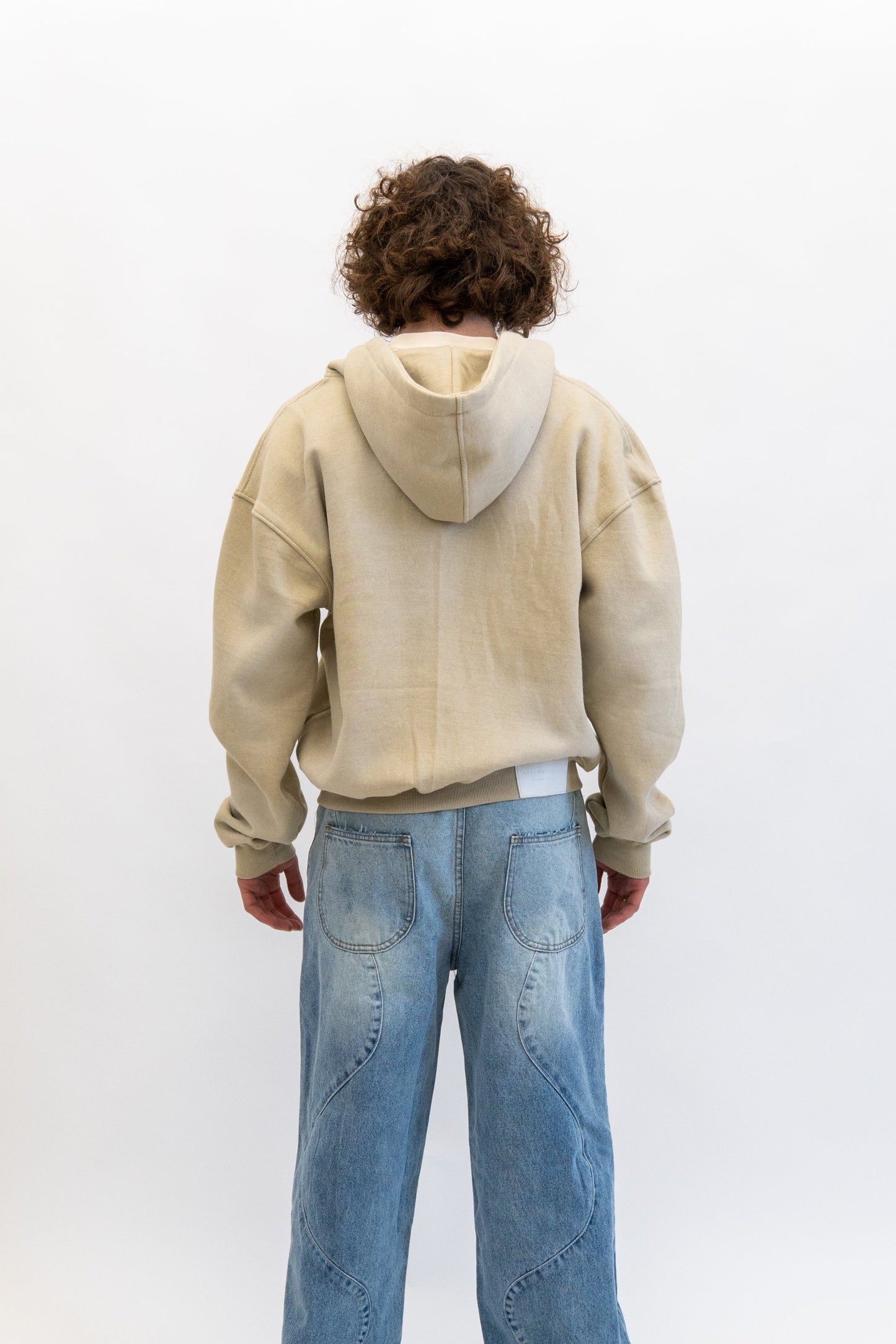 Analogy Zip Hoodie 2.0 Sand "Is it worthing?" analogystudios