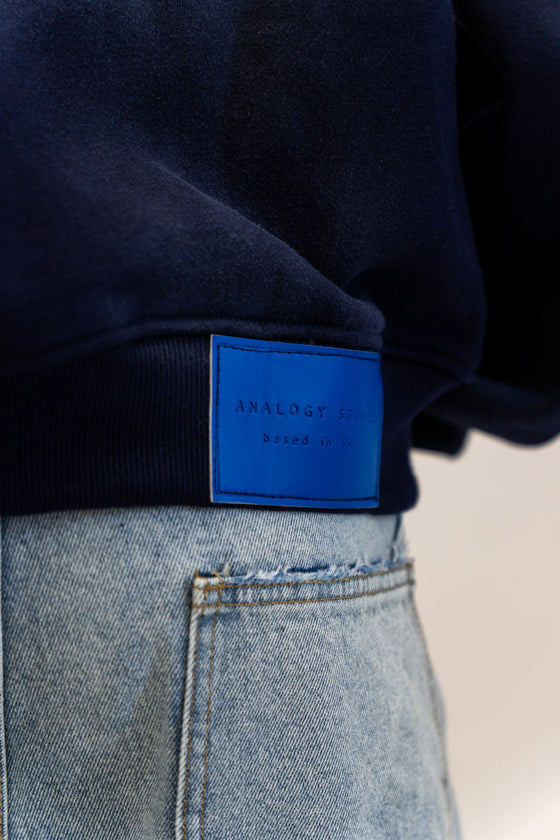 Analogy Zip Hoodie 2.0 Blue Navy "Is it worthing?"