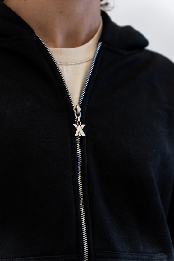 Analogy Zip Hoodie 2.0 Black "Is it worthing?"