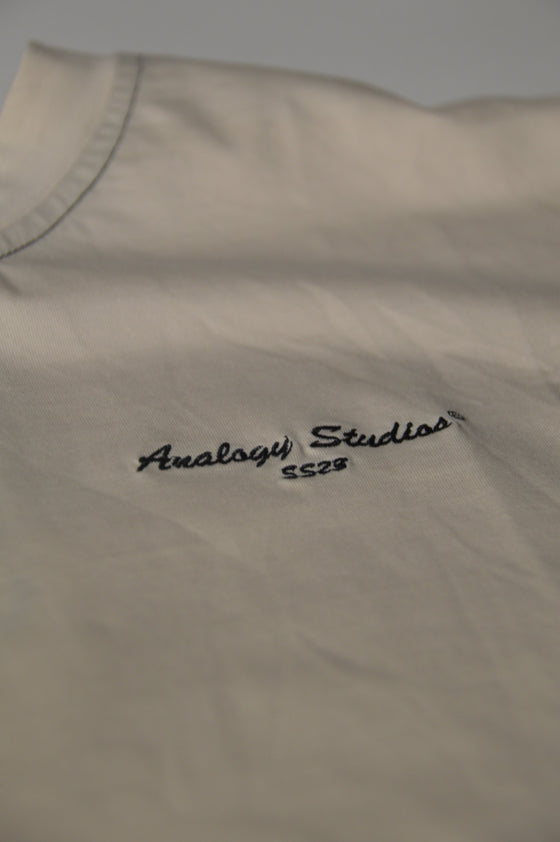 Analogy Cream Tee "What if it works?"