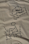 Analogy Cream Tee "What if it works?"
