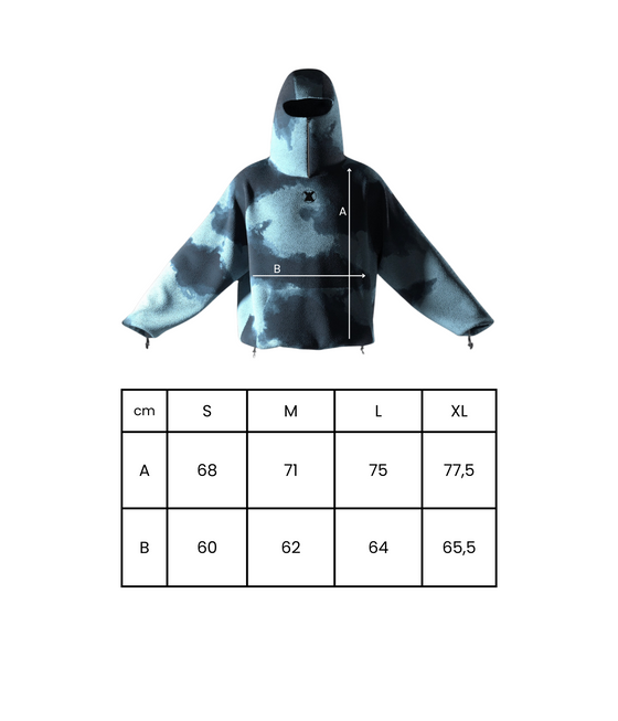 Analogy Fleece Jacket Tye Dye