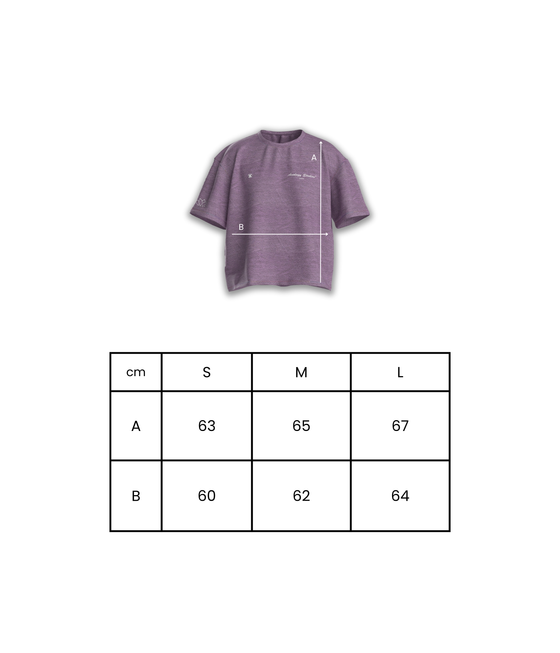 Analogy Lilac Tee "What if it works?"