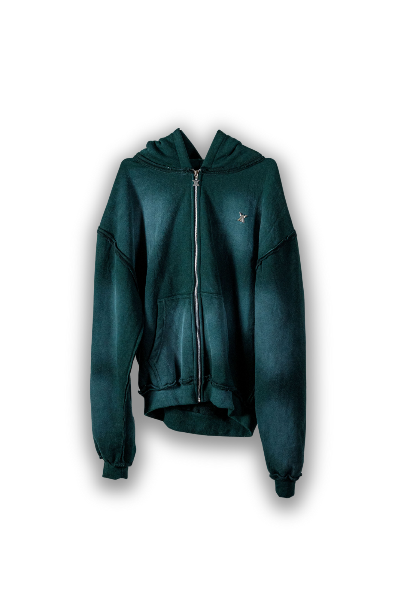 Analogy Green Zip Hoodie "How is it going?" analogystudios