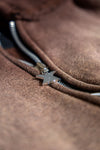 Analogy Brown Zip Hoodie 1:1 "How is it going?"