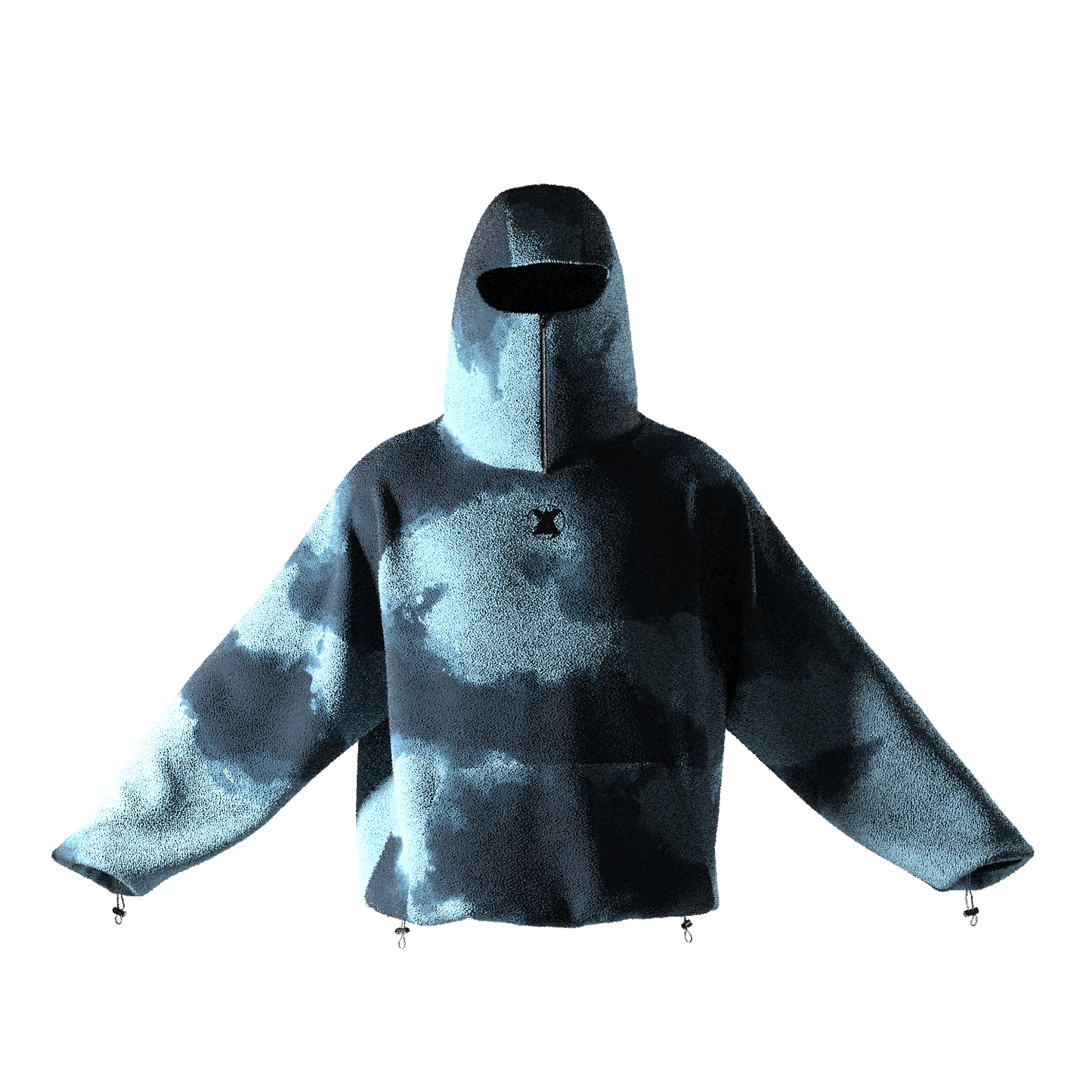 Analogy Fleece Jacket Tye Dye analogystudios